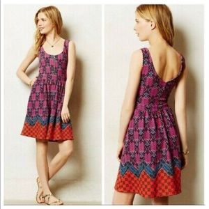 From Anthropologie, Maeve Amapola zip front dress.